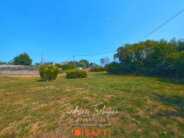 Terrain constructible de 501 m²