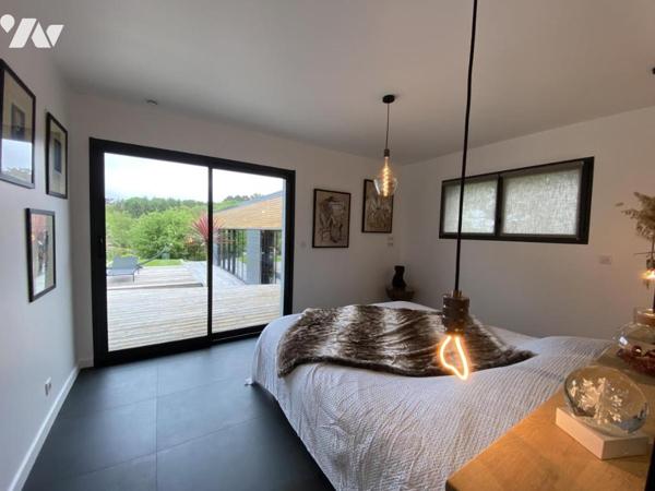 Maison d'architecte avec piscine 