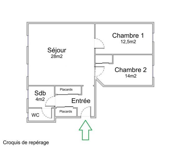 Appartement 4 pièces - 66 m² Bien prestige