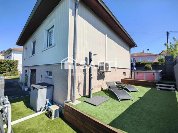 Maison de plain-pied à Didenheim sur terrain de 7,04 ares avec sous-sol aménagé