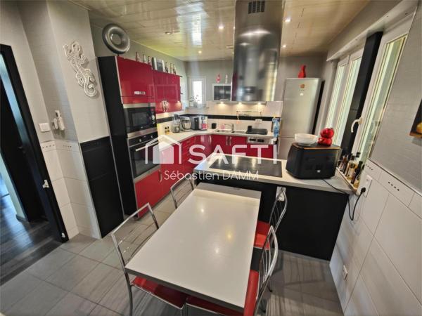 Maison de plain-pied à Didenheim sur terrain de 7,04 ares avec sous-sol aménagé