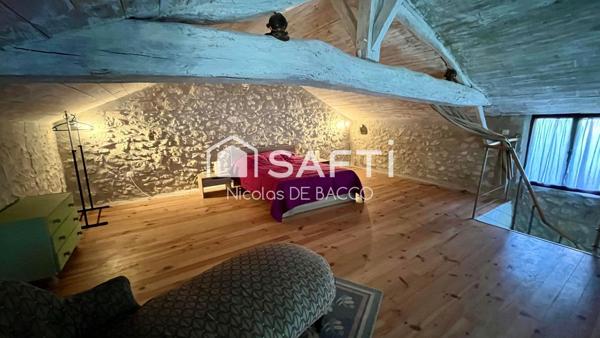 demeure restauré avec gîte au porte de casteljaloux