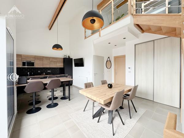 Péron (01630) Appartement Attique Duplex 3 Pièces 87 m2