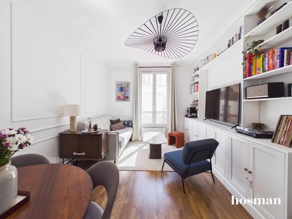 COUP DE COEUR ! Élégant 3 pièces traversant, lumineux & rénové - 52 m² Carrez - Rue Victor Méric, Clichy
