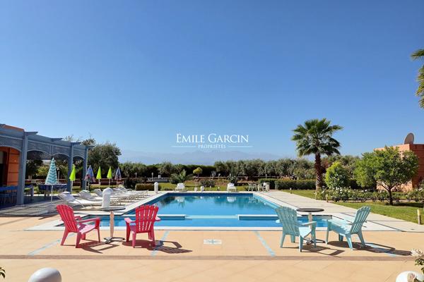 À vendre maison à 30 minutes du centre-ville de Marrakech
