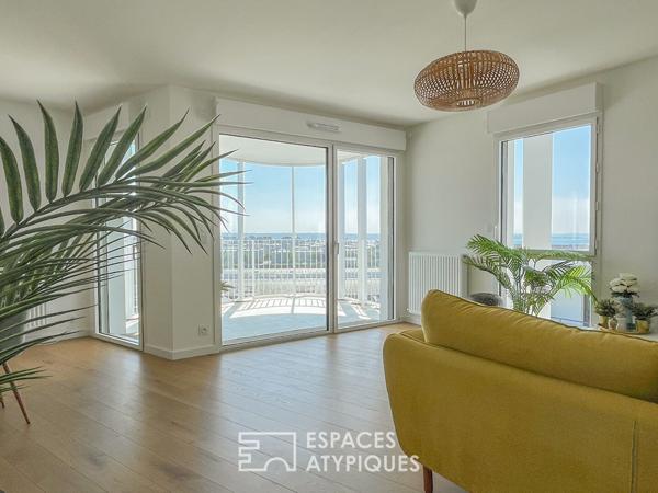 Appartement contemporain vue mer