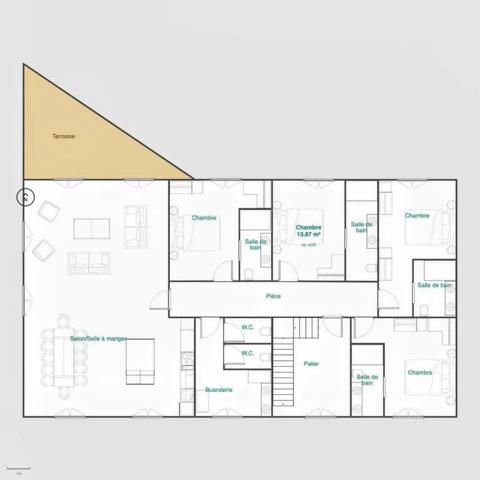 Vente Maison de village 6 pièces 243 m2 à La Bastide-sur-l'Hers