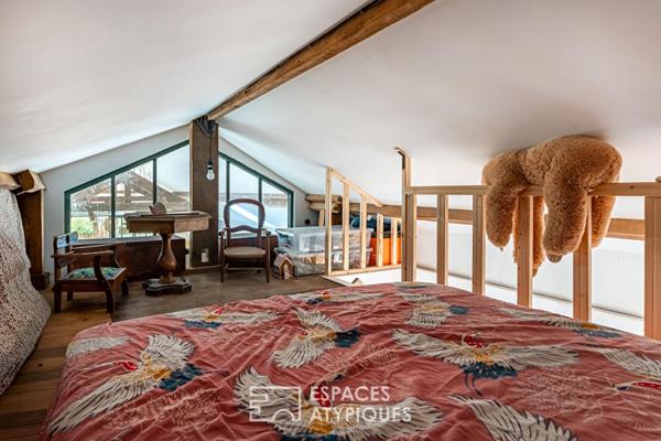 Ancienne menuiserie réhabilitée en Loft