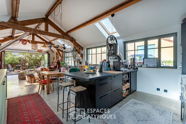 Ancienne menuiserie réhabilitée en Loft