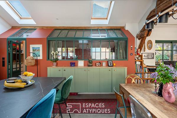 Ancienne menuiserie réhabilitée en Loft