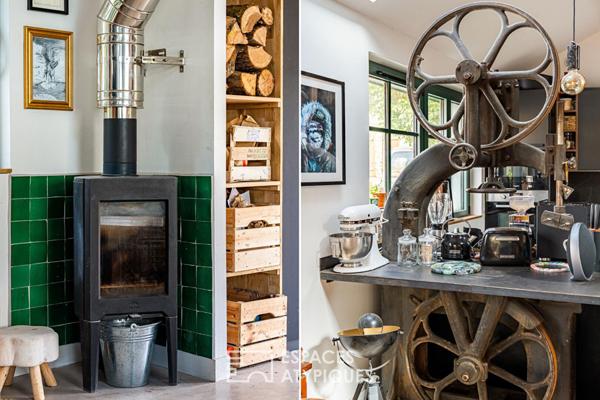 Ancienne menuiserie réhabilitée en Loft