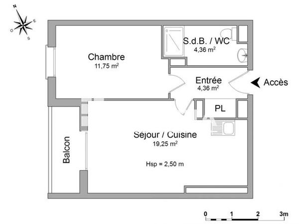 Location Appartement 2 pièces 39.72 m² - OLONNE SUR MER Les Sables D'olonne 85340