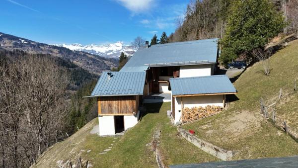 Propriété d'exception sur les hauteurs de Saint-Gervais Mont-Blanc