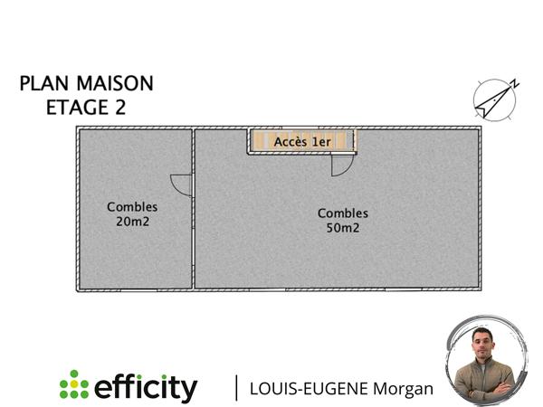 Maison 6 pièces - 138 m² Exclusivité efficity