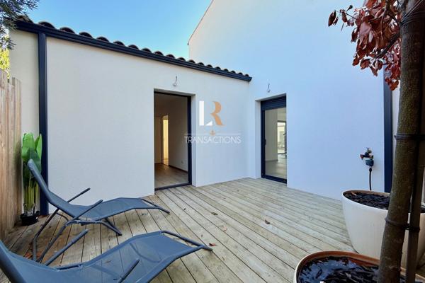 La Rochelle (17000) La Pallice - Maiosn avec chambre parentale et rdc et garage