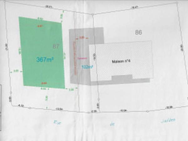 SCHOENECK : QUARTIER DE LA FERME - Terrain constructible de 3 ares 67ca