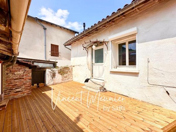 Maison de ville 110 m2 avec terrasse, Garage et salle de Cinéma