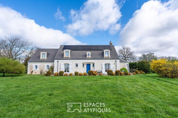 Propriété équestre avec gîte et piscine à l’orée de la forêt d’Amboise