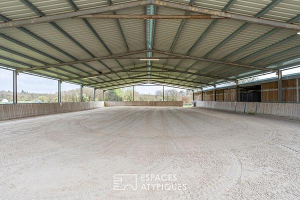 Propriété équestre avec gîte et piscine à l’orée de la forêt d’Amboise