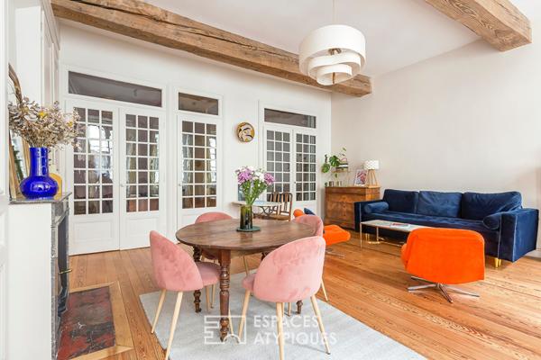 Magnifique appartement bourgeois entièrement rénové en plein coeur de la presqu’île