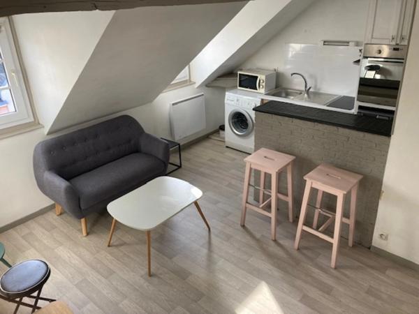 Rouen Vieux-Marché / Gare : Bel Appt  rénové de 34 m² avec vue panoramique et charges limitées !
