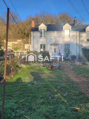 maison avec sous sol intégral, grande pièce de vie cuisine ouverte, dépendance et garage