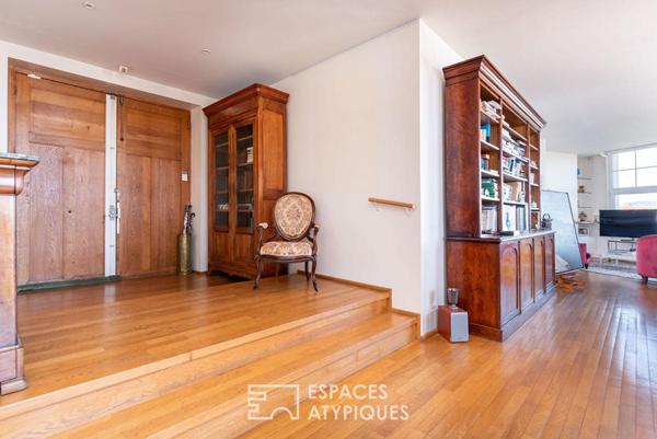 Dernier étage avec balcon et vue au coeur des Brotteaux – 175 m2