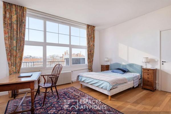 Dernier étage avec balcon et vue au coeur des Brotteaux – 175 m2