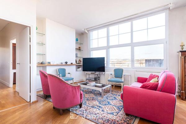 Dernier étage avec balcon et vue au coeur des Brotteaux – 175 m2