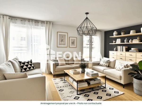À vendre Appartement 3 pièces 62.54 m² - Sartrouville 78500