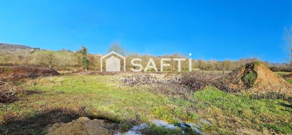 Terrain constructible - 3500 m² - Zone ARTISANALE