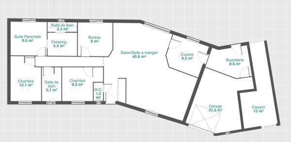 Maison Sainte Soulle 6 pièce(s) 115 m2 sur 630 m2, Sainte soulle 17220