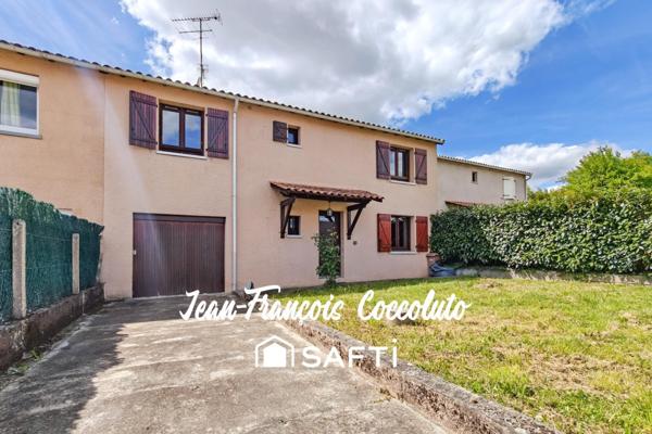 Maison mitoyenne 3 chambres rénovée