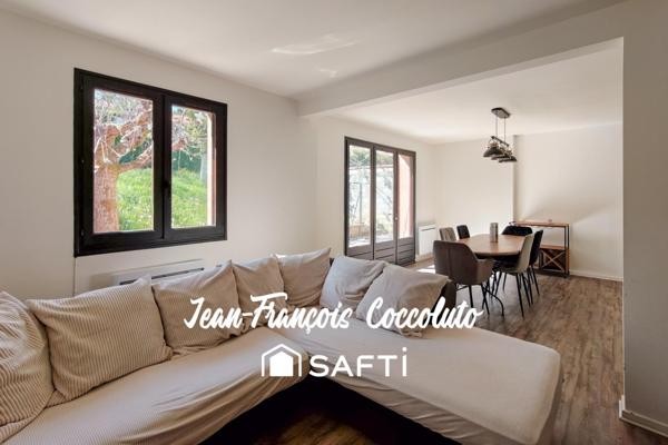 Maison mitoyenne 3 chambres rénovée