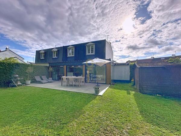 Maison mitoyenne 1 côté Marcq-en-Baroeul 121 m²