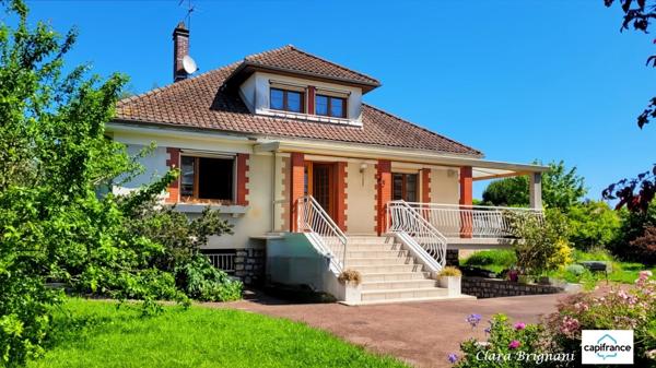 Maison à vendre - 6 pièces, 156m² à Avrainville - sous-sol total et terrain arboré de 1 555 m²