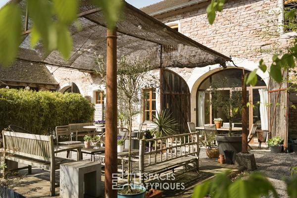 Ancien chai viticole, lieu de réception de prestige, au coeur de Givry