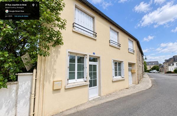 Appartement T2 de 44 m² en rez-de-chaussée - Noyal-Pontivy