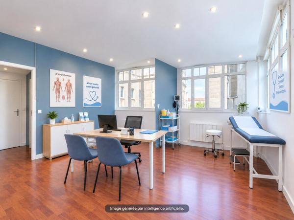 Bureau à vendre avec parking.
