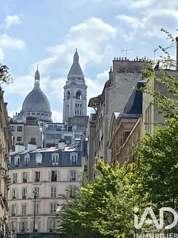 Appartement à vendre 3 pièces 40 m² Paris 18