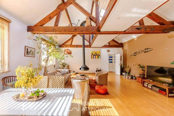 Loft magistral au calme absolu. À deux pas du lac et du centre-ville à Enghien-les-Bains