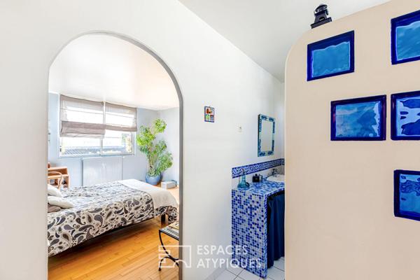 Loft magistral au calme absolu. À deux pas du lac et du centre-ville à Enghien-les-Bains