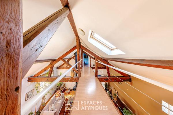 Loft magistral au calme absolu. À deux pas du lac et du centre-ville à Enghien-les-Bains