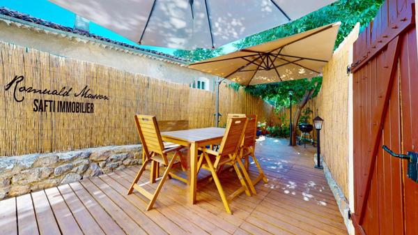 Maison de village T3 avec terrasse + cave