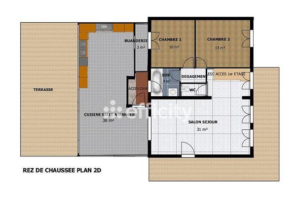 Maison 7 pièces - 127 m² Exclusivité efficity