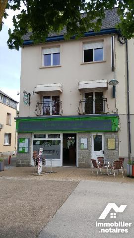 VILLAINES-LA-JUHEL (53), un immeuble composé d'une partie commerciale et d'une partie privative...