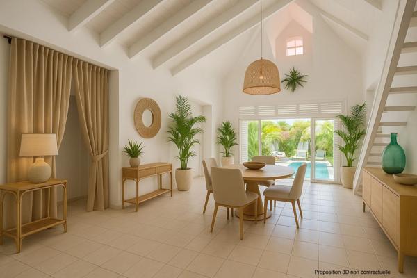 À VENDRE – VILLA DE CHARME AVEC PISCINE & ANNEXES – SAINT-FRANÇOIS