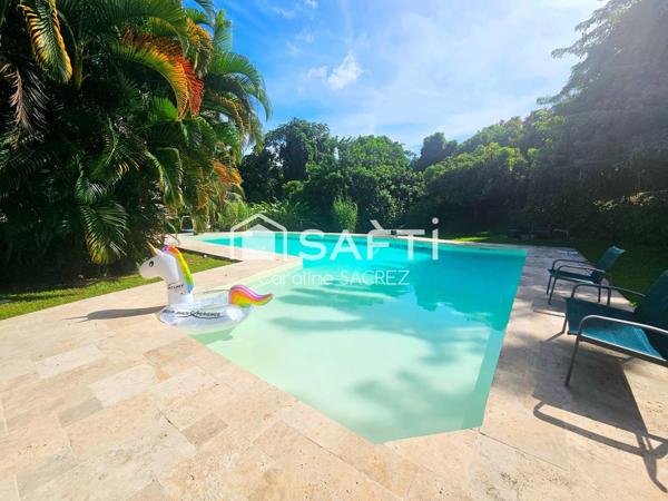 Demeure de caractère avec Maison d’invités et piscine – Balata Fort-de-France