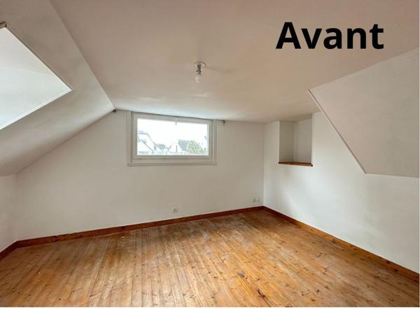 Fouesnant, Beg-Meil, Appartement T3, en duplex, au coeur du bourg.