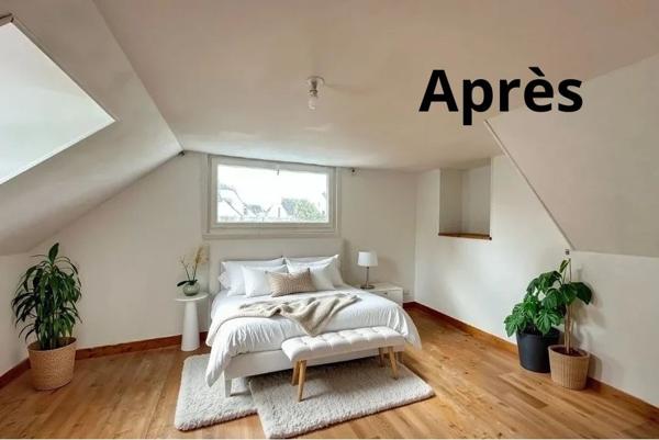 Fouesnant, Beg-Meil, Appartement T3, en duplex, au coeur du bourg.